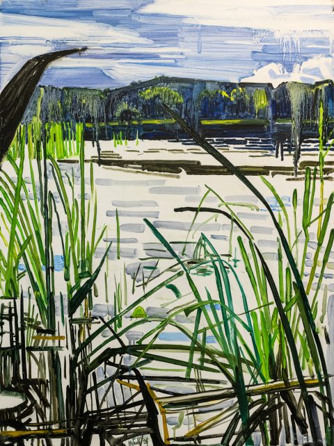 Jungle 4. Oil, canvas. 80x60cm. 2021